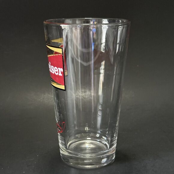 Vintage Budweiser King of Beers Bud Retro 1957 Libbey Glass Tumbler Pint Stein - Picture 4 of 12